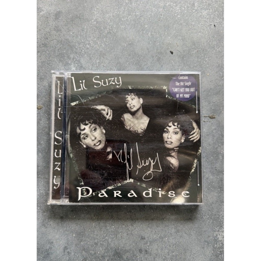 Lil Suzy Paradise CD 1997 Freestyle Dance RARE Hand Signed Autographed Insert